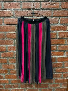 Boho Striped Maxi Skirt