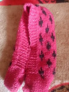 Woolen Winter Warm Soft Hand-made Knitted Socks (P