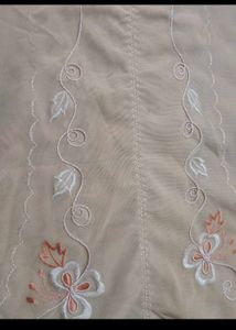 SHEER BODYSHAPER W FLORAL EMBROIDERY
