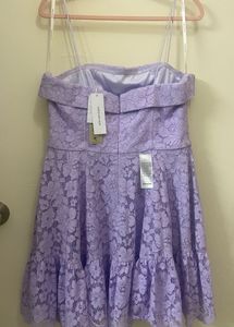 Premium : Lavender Lace Dress