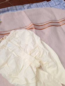 Cute Elephant Print Dhoti Kurta Set