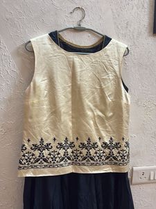 Indowestern Ethnic gown with jacket