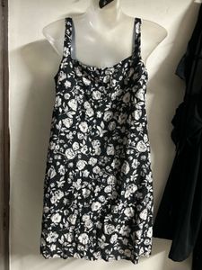 Floral Print Mini Dress