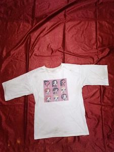 Graphic Print White T-Shirt