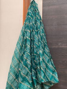 Bandhani Silk Blend lahenga