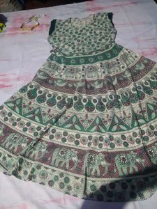 Floral Print Casual long midi