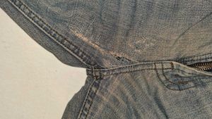 flared denim jeans