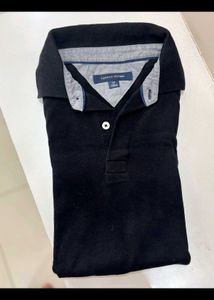 Tommy Hilfiger Black Polo Tshirt
