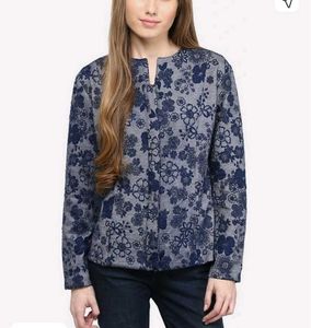 Rare Xl Floral Print Jacket
