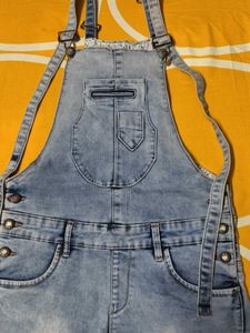 Denim Shortall Dungaree
