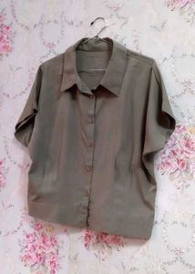 Stylish Women's Olive Green Top
