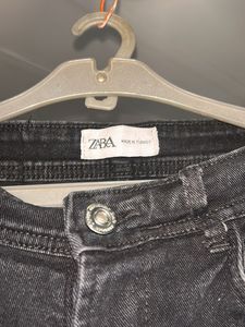 Zara Black Denim Jeans