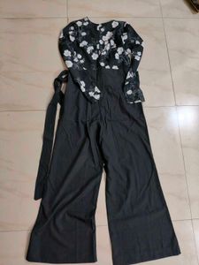 Floral Print Jumpsuit