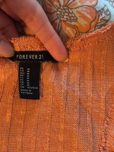 Forever 21 Ribbed Tank Top