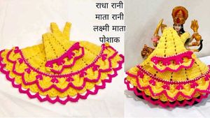 handmade crochet mata rani dresses All size