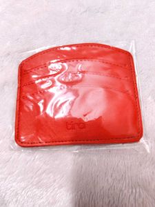 Tira  Protected Leather Slim Credit Card Holder Re