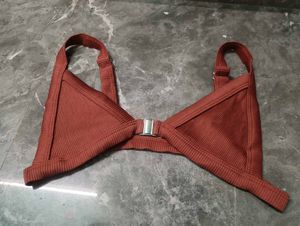 cute maroon bralette