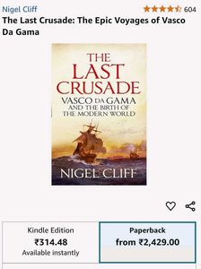 Last Crusade : Epic Voyages of Vasco Da Gama