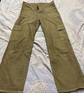 Olive Green Cargo Pants