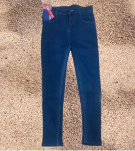 Navy Blue Denim Jeans