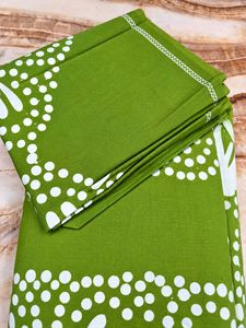 Batik print Bed Cover with pillow covers