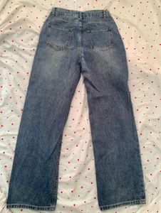 Classic Light Wash Denim Jeans