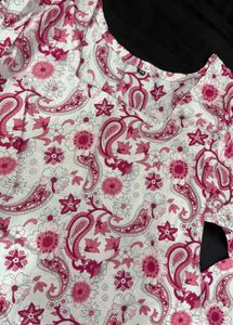 Chic Paisley Print Kurta