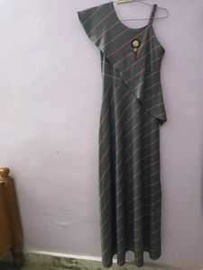 A Grey Long Frock