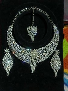 AD Stone Jewellery Set