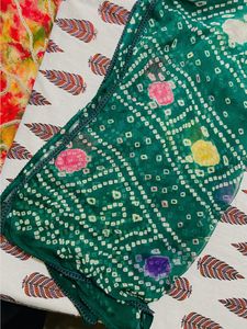 Lehenga, Blouse And Odhani Set