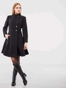 Pinterest Tweed Long Glittery Warm Dress