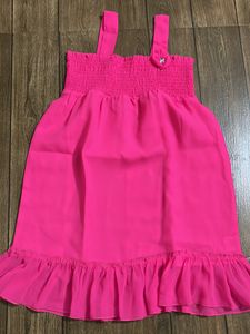 Pink Strap Dress 9/10