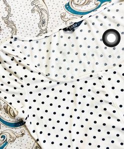 White Polka Dot T-Shirt