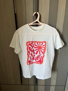 Furry White T-Shirt