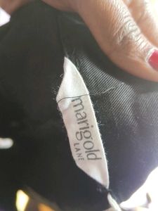 Black Wide Leg Casual Pants