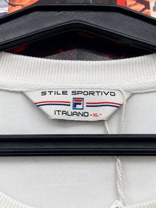Fila White Crewneck Sweatshirt