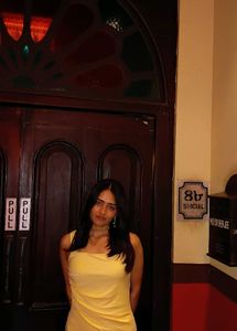 Butter Yellow Ruched Maxi Dress