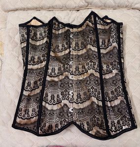 Gothic Victorian Lace Corset &amp; Bustier