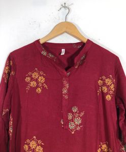 Maroon Kurta Sets (Women’s)