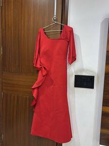boutique stiched❤️ Elegant Red Bodycon Party Dress