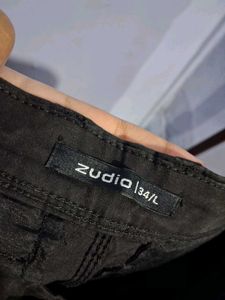 Men's Black straight jeans