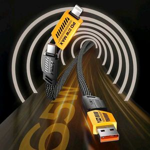 FastCharging USB C to Lightning Cable Pack Of 2