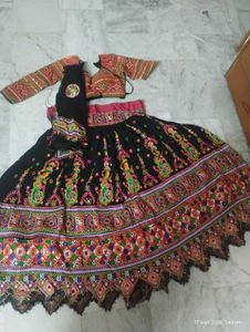 Vibrant Embroidered Lehenga Choli Set