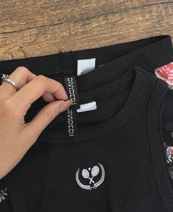 Black Floral Maxi Skirt &amp; Crop Top Set