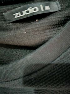 Black Graphic Sweatshirt