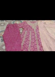 Stunning Pink Sequin Lehenga Choli