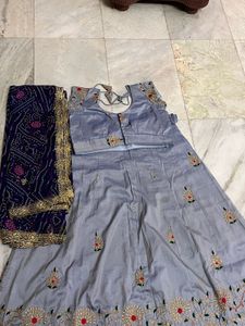 Elegant Embroidered Lehenga Choli Set
