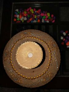 Decorative Golden Vase