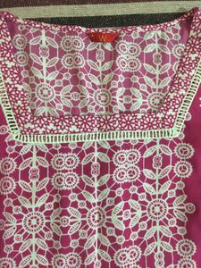 Vintage Print Kurti