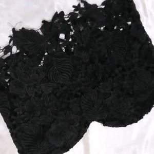 Black Lace Blouse